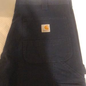 NWT Carhartt Rugged Flex Rigby Work Dungaree Shorts Relaxed Fit Size 36